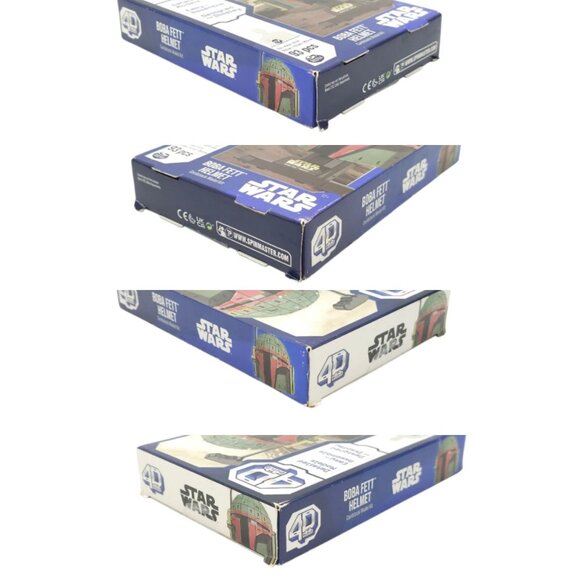 Spin Master Star Wars Boba Fett Helmet 4D Cardstock Model Kit 93 Pc Building Toy - Picture 7 of 8